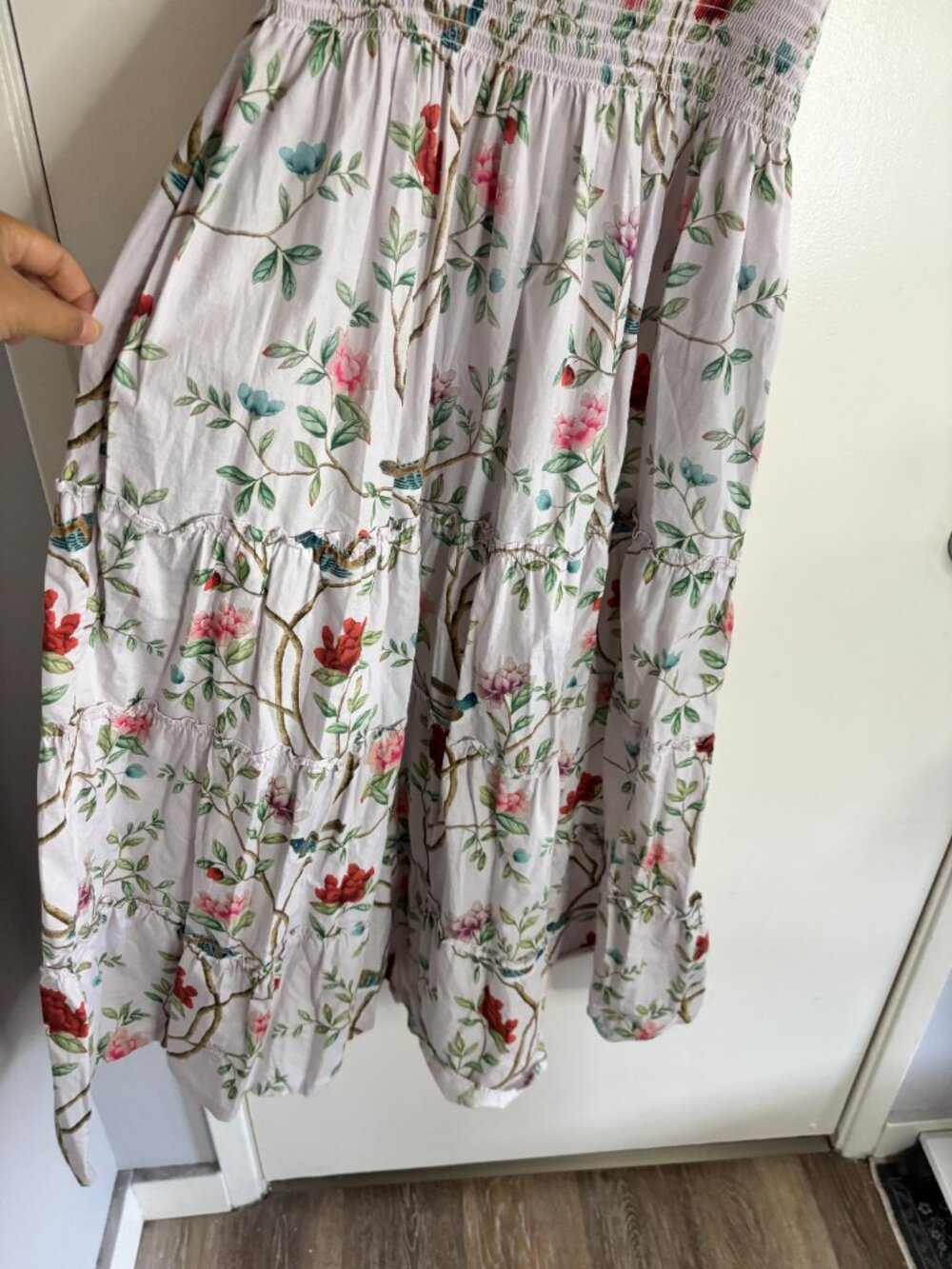 Hill House x Diane Hill Ellie Limited Edition Floral Midi A-Line Nap Dress - Picture 7 of 13